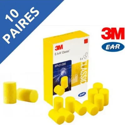 Produktbild von Schaumstoff-Ohrstöpsel 3M EAR Classic, 10 Paare