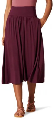 Produktbild von A. Essentials Damen Midirock aus Jersey zum Hineinschlüpfen, 66,0cm Länge, B