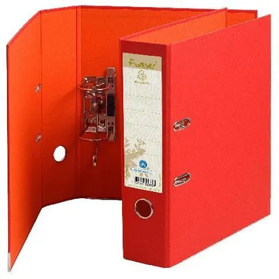 Produktbild von Exacompta 10x Ordner Recyclingkarton Rücken 80mm A4 Maxi Rot 53985E