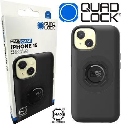 Produktbild von QUAD LOCK MAG Case Handy Schutz Hülle Halter passend für iPhone 15