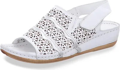 Produktbild von Gemini Damen Sandale weiß Größe 40