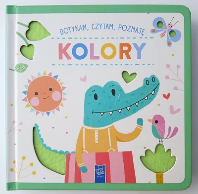 Obrázok produktu pre Książeczka sensoryczna. Miękka książeczka Kolory dla dzieci Yoyo Books