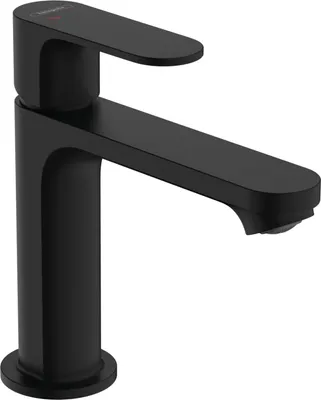 Zdjęcie produktu dla Hansgrohe Rebris S - Bateria umywalkowa z wylewką, CoolStart, czarny matowy 72527670