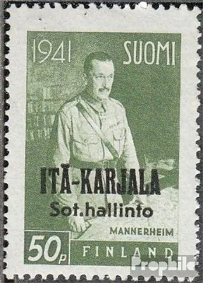Produktbild von Briefmarken Finnische Bes. Ostkarelien 1942 Mi 22 postfrisch Aufdruckausgabe