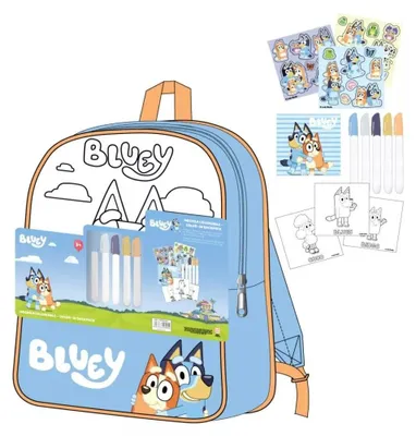 Produktbild von Plecak CERD - Bluey DIY Zestaw Szkolny - Oryginalny Produkt Licencjonowany
