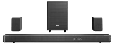 Produktbild von Hisense AX5125H 5.1.2 Kanal Soundbar, 5.1.2 Kanäle, 500 W, Dolby Audio, Film, Musik, Sport, TV, 80 W, 200 W