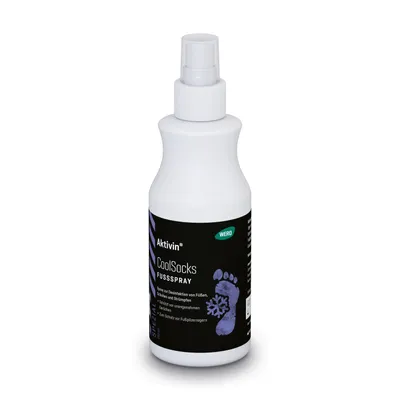 Produktbild von Aktivin® CoolSocks Fußspray, 250 ml Sprühflasche