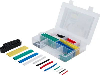 Zdjęcie produktu dla BGS technic Shrink Tube Assortment, 200 mm, 200 g