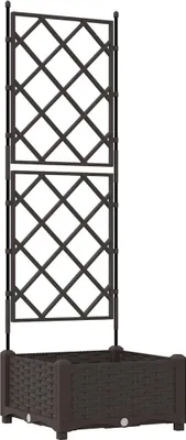 Immagine prodotto di Vaso da giardino Marrone 40 x 40 x 125,5 cm Plastica