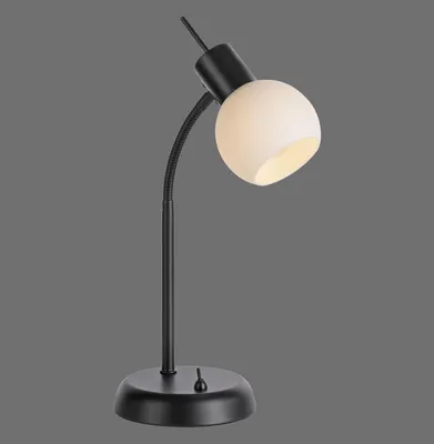 Produktbild von JUST LIGHT LOKI Tischleuchte E14 Warmweiss max.5W schwarz 12156-18