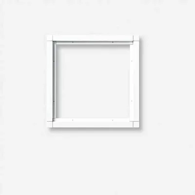 Immagine prodotto di SIEDLE telaio porta 4f UP ws alluminio 231x231x15 KR611-2/2-0W
