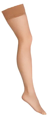 Productafbeelding van KO H020 visnetkousen, beige, maat L/XL