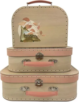 Produktbild von Egmont Toys Kofferset 3-in-1-Hirsch 29x20x9 cm