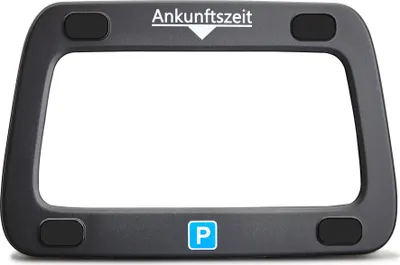 Produktbild von Parkwächter Scheibenadapter mit 4 Klebepads (Für Digitale Parkscheibe)