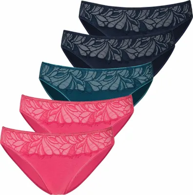 Produktbild von VIVANCE Bikinislip pink, navy, petrol Größe 32/34