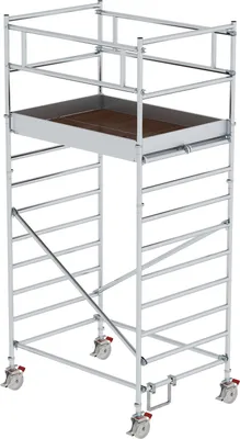 Produktbild von MUNK Rollgerüst mit Doppelplattform 1,35x1,80m Plattform, 5,00m AH