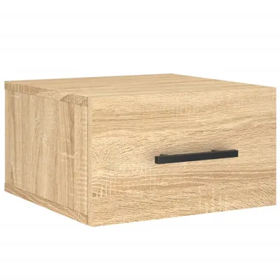 Produktbild von vidaXL Wand-Nachttisch Sonoma-Eiche 35x35x20 cm
