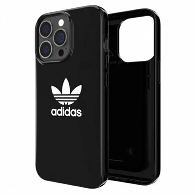 Produktbild von Adidas 47130, Cover, Apple, iPhone 13 Pro Max, 17 cm (6.7"), Schwarz, Weiß
