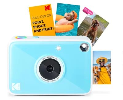Image de Appareil photo instantané KODAK PRINTOMATIC + BLUE