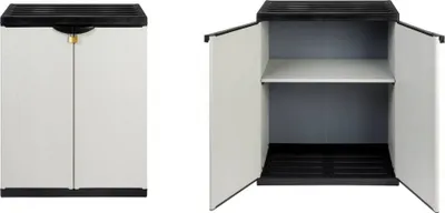 Produktbild von Kreher 2 x Kunststoffschrank 'Armadio' mit einem Einlegeboden