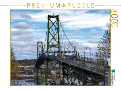 Produktbild von CALVENDO Puzzle Große Brücke 2000 Teile Puzzle quer | 2000 Teile Lege-Größe 90x67cm Foto-Puzzle für glückliche Stunden