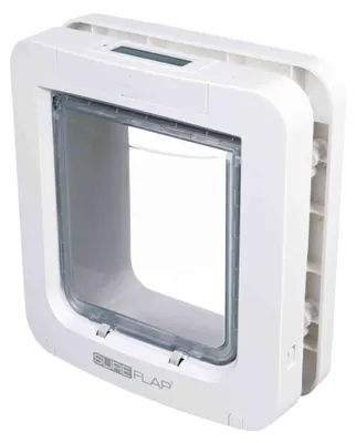 Produktbild von SureFlap 4-Wege Freilauftür - weiß - 26,2 × 28,1 cm