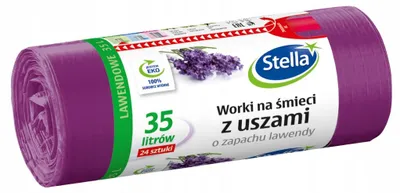 Zdjęcie produktu dla Worki na śmieci Eko Lawenda 35L 45 sztuk