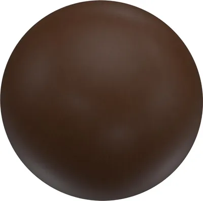 Produktbild von Interdeco Endstücke / Zierabschlüsse für Gardinenstangen mit 20 mm Ø Nussbaum, Typ Luina (Kugel), Pack. 2 Stück