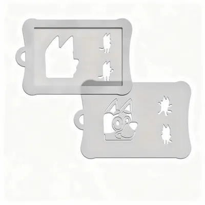 Immagine prodotto di Stencil per trucco blu per bambini