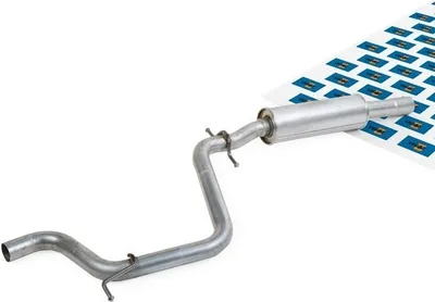 Produktbild von VEGAZ SKS-131 Vorschalldämpfer Schalldämpfer für SKODA Octavia II Combi (1Z5) OCTAVIA (1Z3)