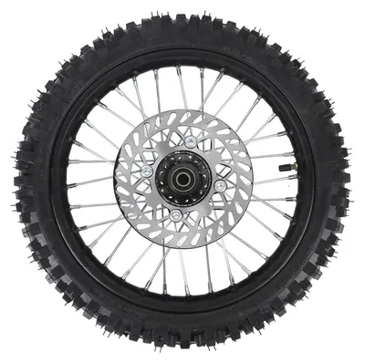 Productafbeelding van 14 Inch Voorwiel met Binnenband voor Pitbikes en Dirtbikes