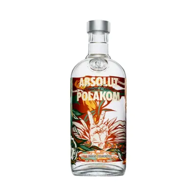 Produktbild von Absolut Vodka Polakom 0,7L 40% Vol – Limitierte Edition 2012 – Wodka in exklusiver polnischer Sammlerflasche – Hochwertiger Genuss - Sammler Vodka