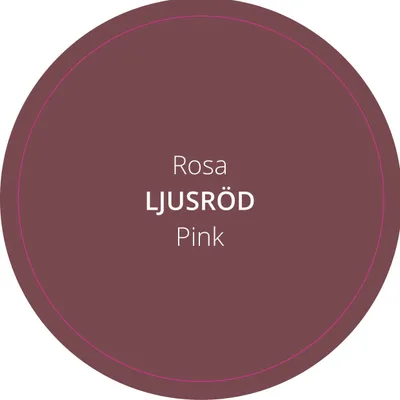 Produktbild von Leinölfarbe - Innen-& Außen - Rose / Pink (1 Liter) - natürlicher Holzschutz - Schweden chemikalienfrei