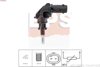 Produktbild von EPS Ansauglufttemperatursensor 1.994.032 Saugrohr für BMW 3 Touring (E91)