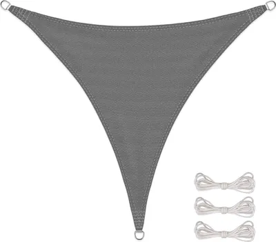 Produktbild von Sonnensegel BASIC HDPE Dreieck 3x3x3 anthrazit High Density Polyethylen 150g/m²