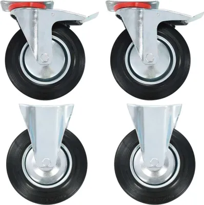 Image de Roulettes 4 pcs 200 mm