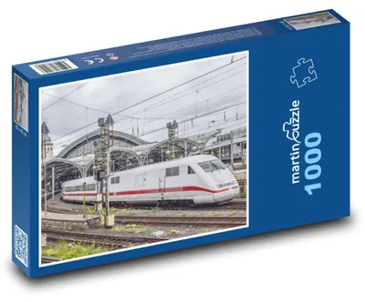 Obrázek produktu pro Puzzle 1000 Vlak vyjíždí z nádraží - martinpuzzle