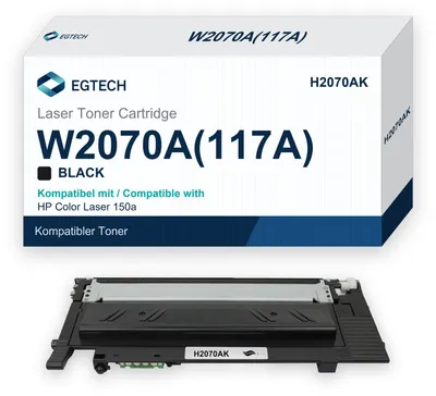 Produktbild von Toner kompatibel mit HP W2070A Color Laser 150a 150nw 178nw 178nwg 179fnw