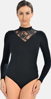 Immagine prodotto di Teyli maglia mezza dolcevita manica lunga per donna Elli Female 2428 nero XS