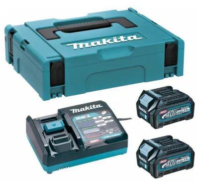 Zdjęcie produktu dla Makita Zestaw Zasilający 40V Xgt (Bl4025X2+Dc40Ra) Makpac