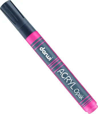 Obrázok produktu pre Darwi Acryl Opak Marker Akrylová fixka Carmine 6 ml 1 ks