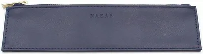 Produktbild von Lederetui für Kugelschreiber KAZA-E blau (Schul- und Schrein - Federmäppchen)