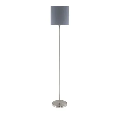 Produktbild von EGLO PASTERI, Grau, Nickel, Wohnzimmer, Stoff, Stahl, IP20, II, E27