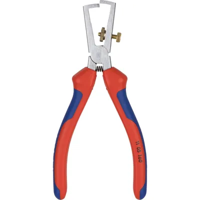 Produktbild von Abisolierzange L.160mm verchr.Mehrkomp.-Hülle m.Öffnungsf.KNIPEX