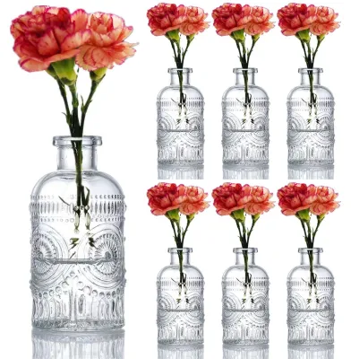 Immagine prodotto di Set di 6 vasi in vetro decorativi per la decorazione della tavola