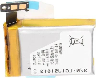 Immagine prodotto di Batteria agli ioni di litio da 315 mAh LSSP482230AB - Batteria sostituibile per smartwatch con lunga durata.