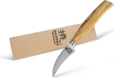 Image de Shiori Hamburg Shōto - couteau à éplucher en acier allemand 1.4116