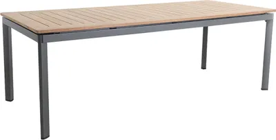 Produktbild von MWH Alutapo Dining Tisch Aluminium/Teak