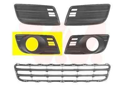 Obrázok produktu pre VAN WEZEL mriežka ventilácie mriežka nárazníka pre SUZUKI SWIFT III (MZ, EZ) s otvorom/otvormi pre hmlové svetlá