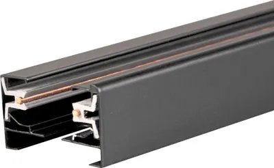 Zdjęcie produktu dla Szyna 1-fazowa czarna 1m 321831 Polux